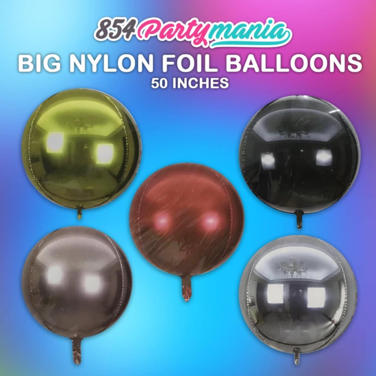 50 INCH 4D ORB BALLOONS