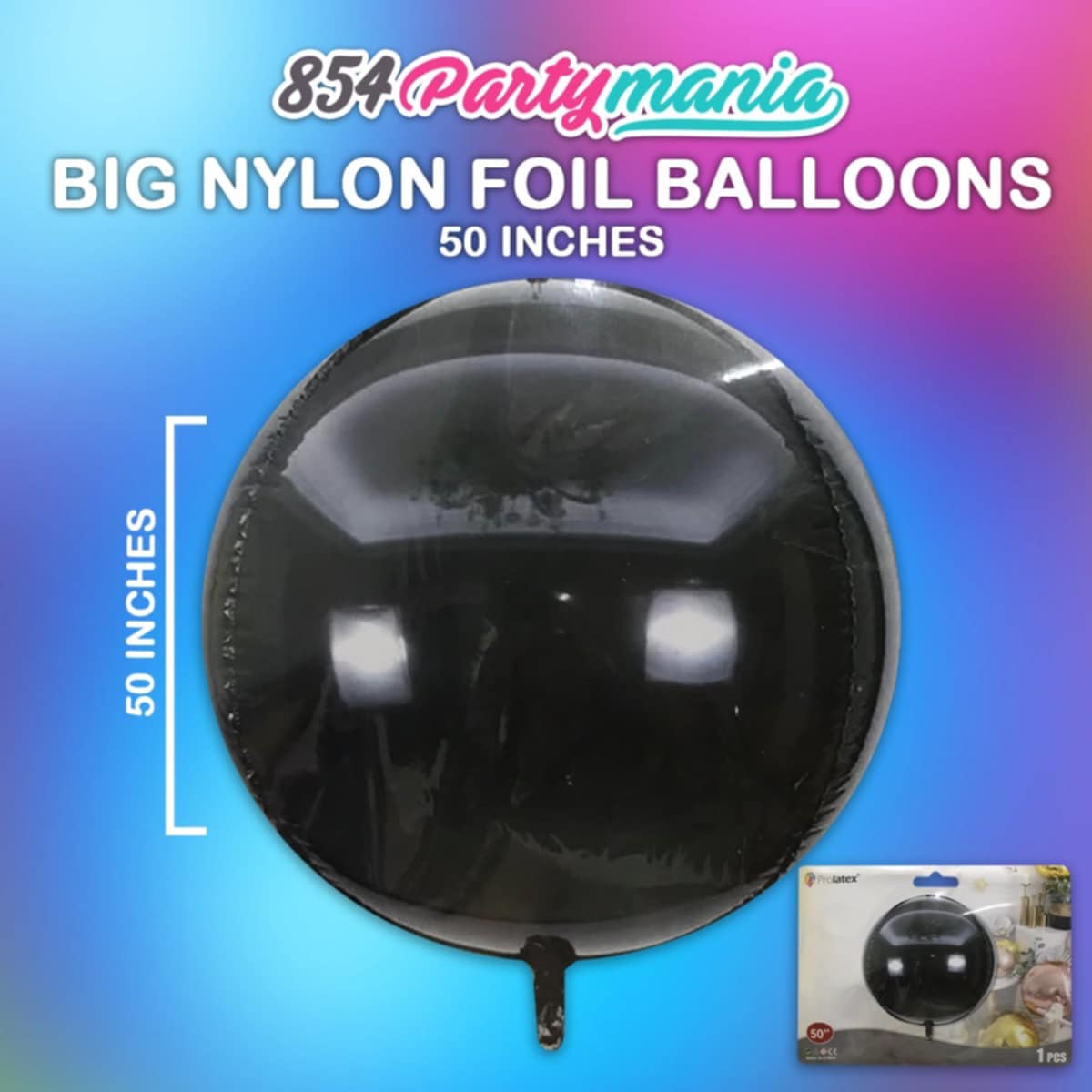 50 INCH 4D ORB BALLOONS