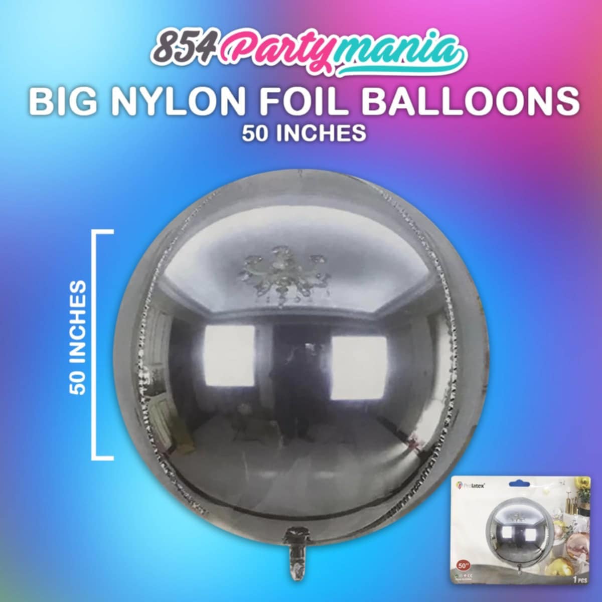 50 INCH 4D ORB BALLOONS