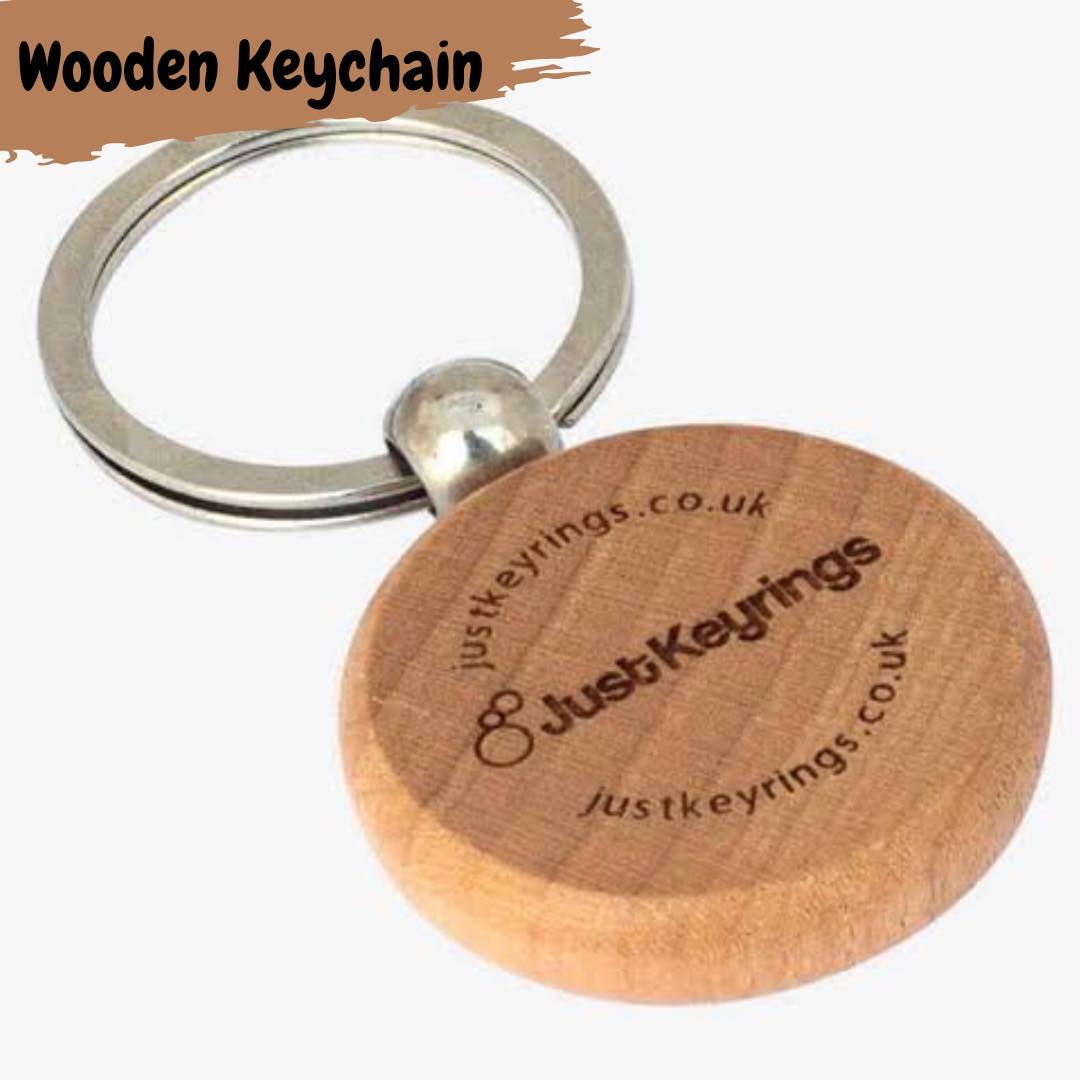 Wooden Keychain