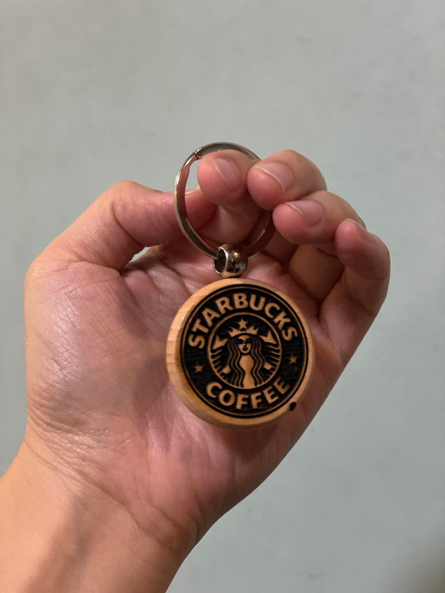 Wooden Keychain