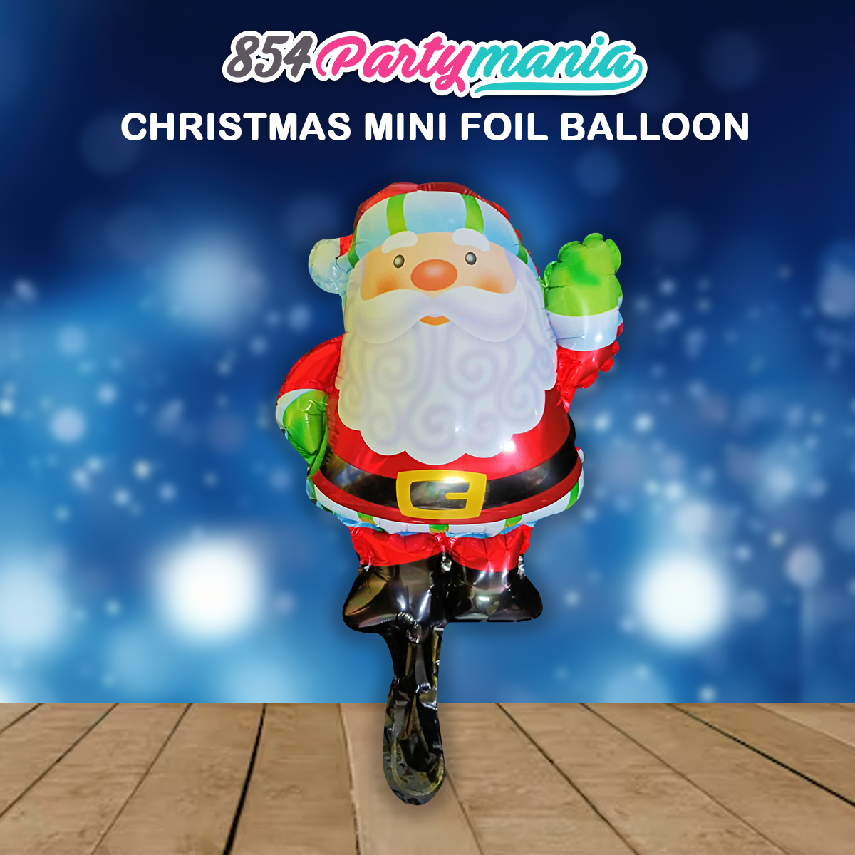 CHRISTMAS MINI FOIL BALLOONS