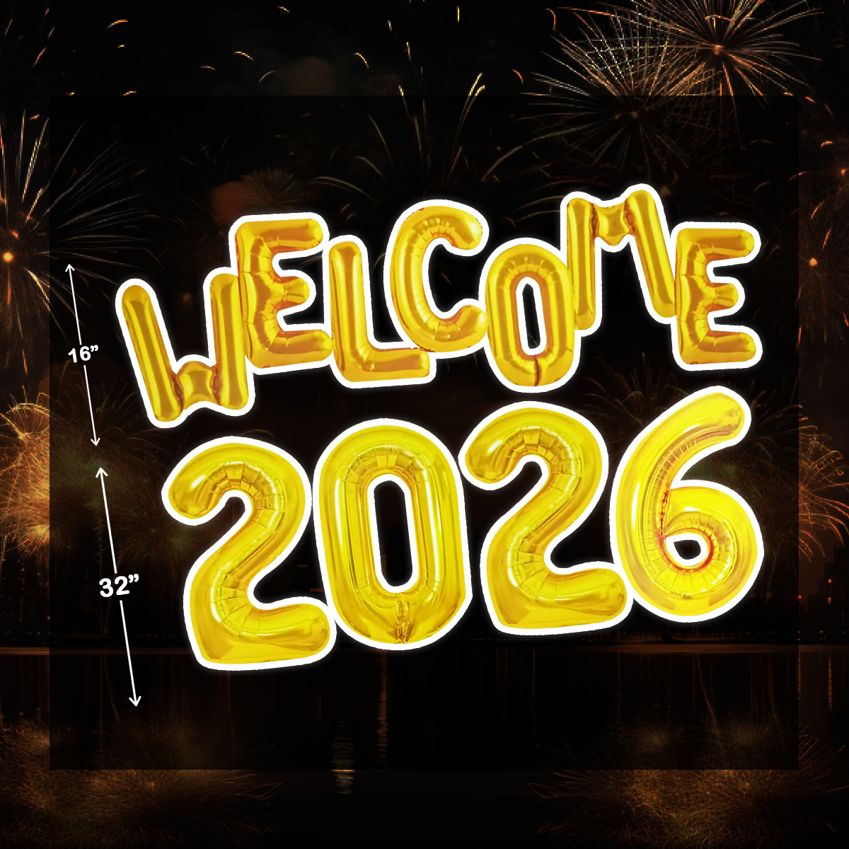 WELCOME 2026 SET NEW YEAR