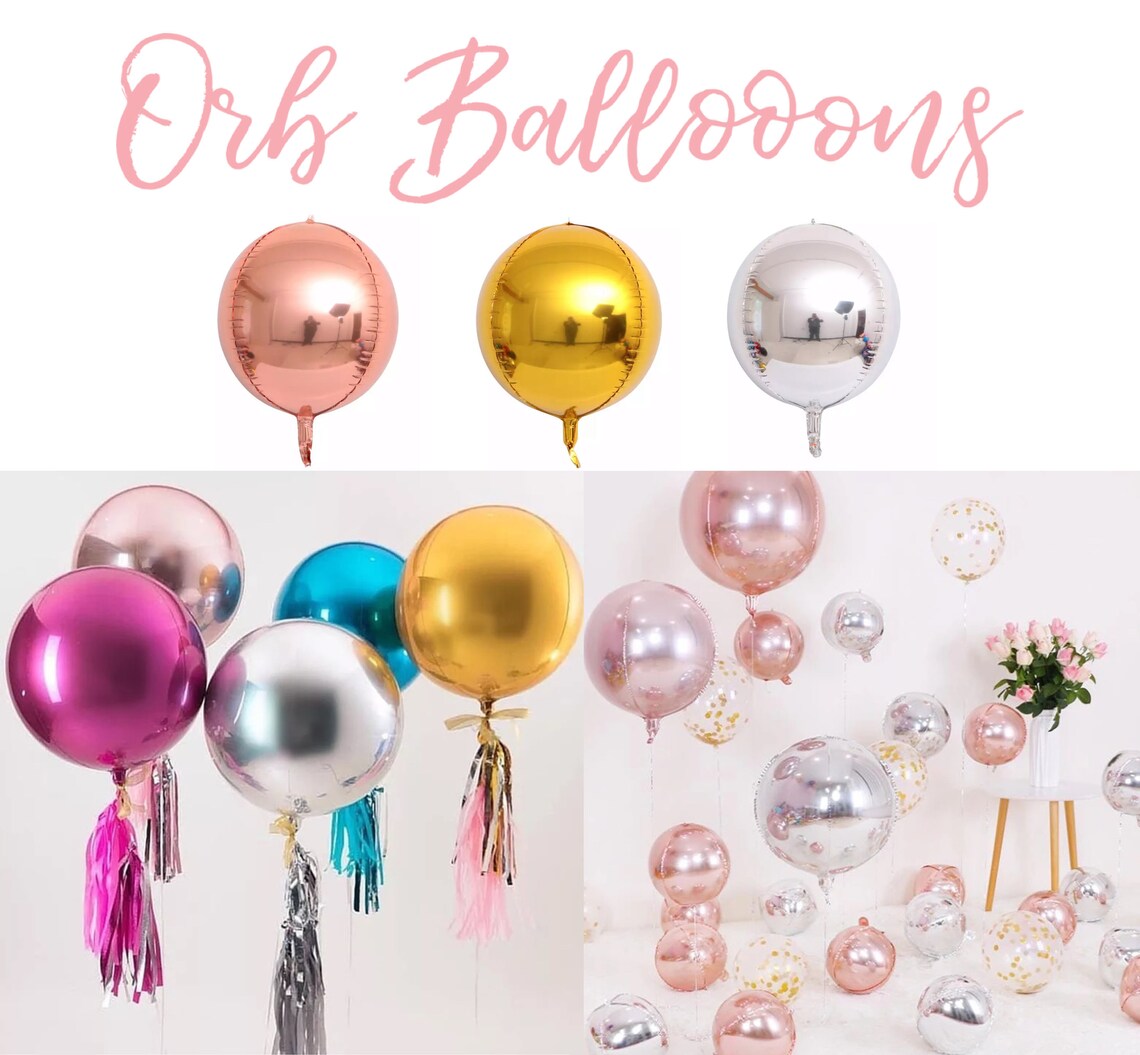 50 INCH 4D ORB BALLOONS