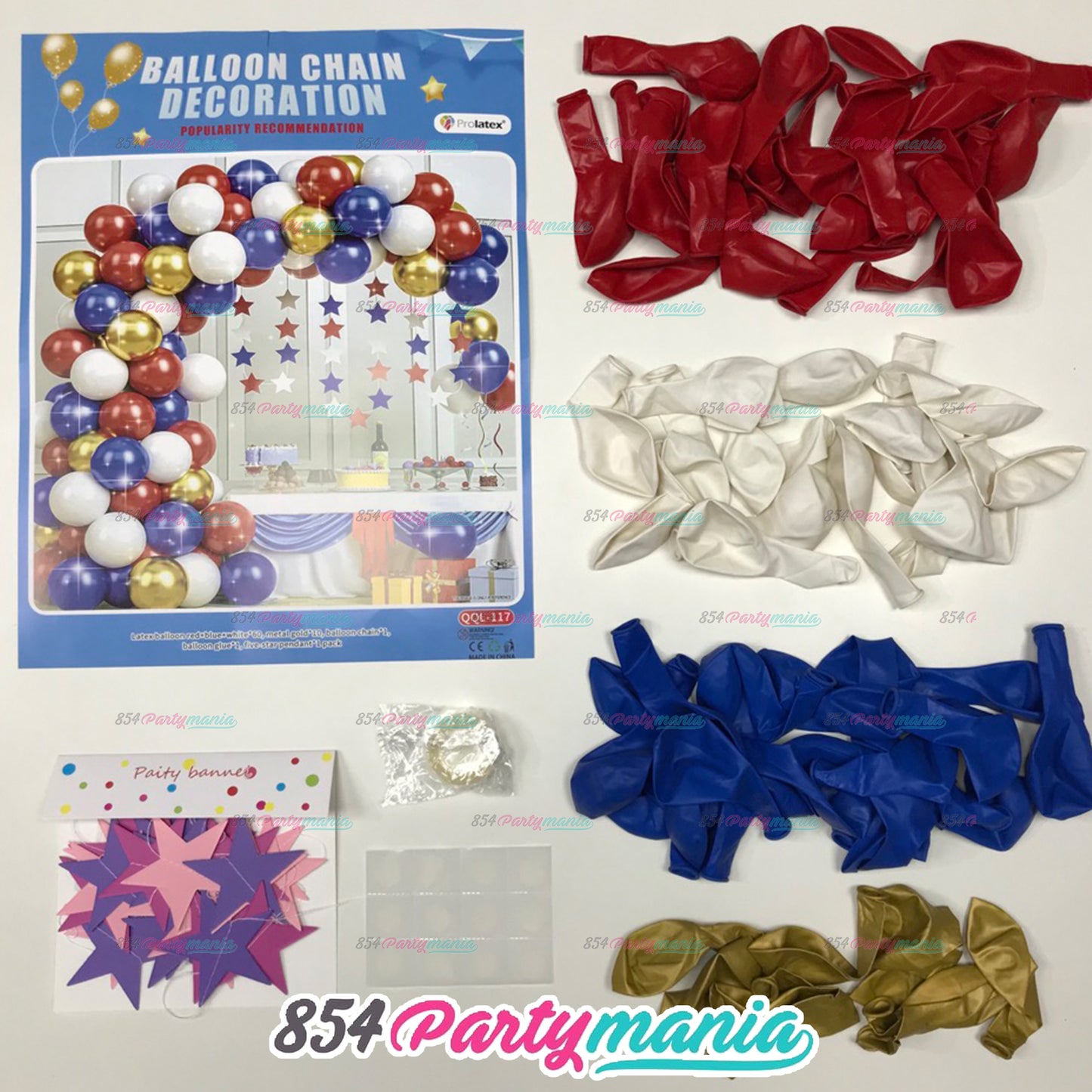 BALLOON GARLAND SETS-BOLDCOLOR-QQL-117