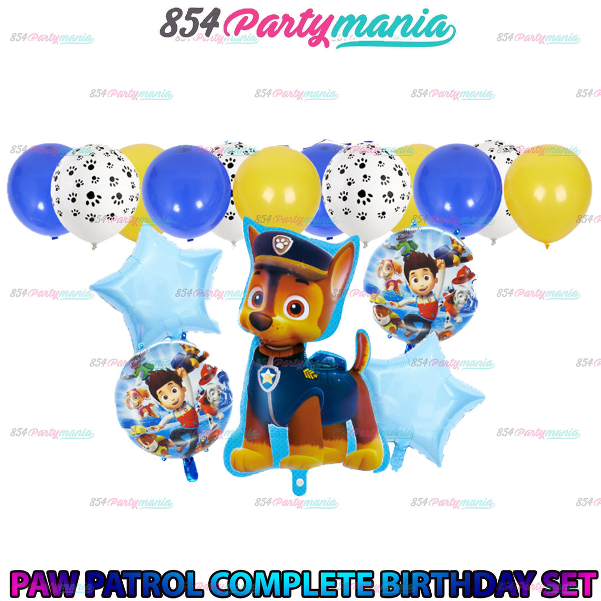 Paw Patrol Party Decoration Paw Patrol Balloons Paw Patrol 