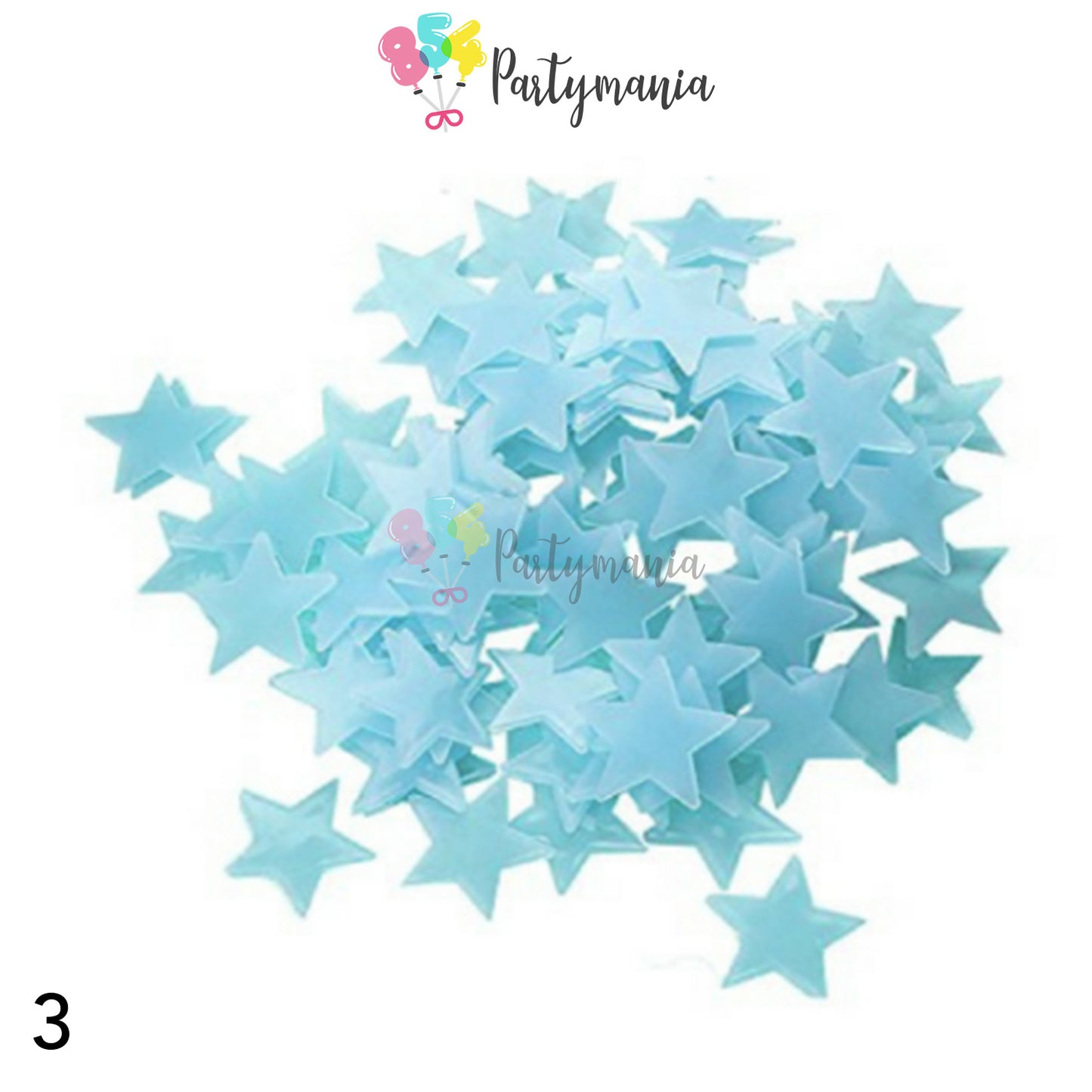 Toy Stars Glow in the dark wall decor