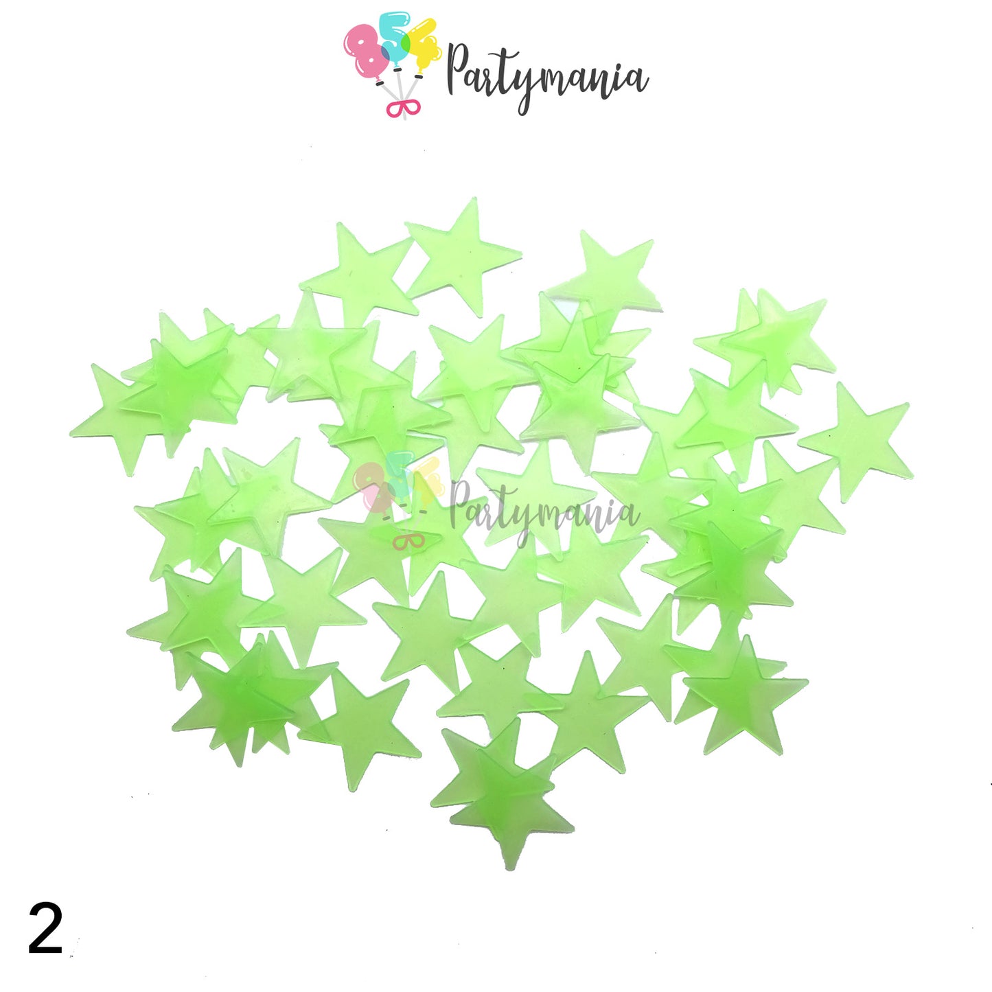 Toy Stars Glow in the dark wall decor