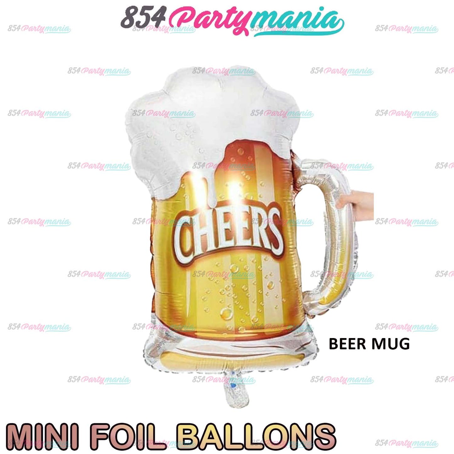 Mini Foil Balloons 14 inch (so;d by 50's)