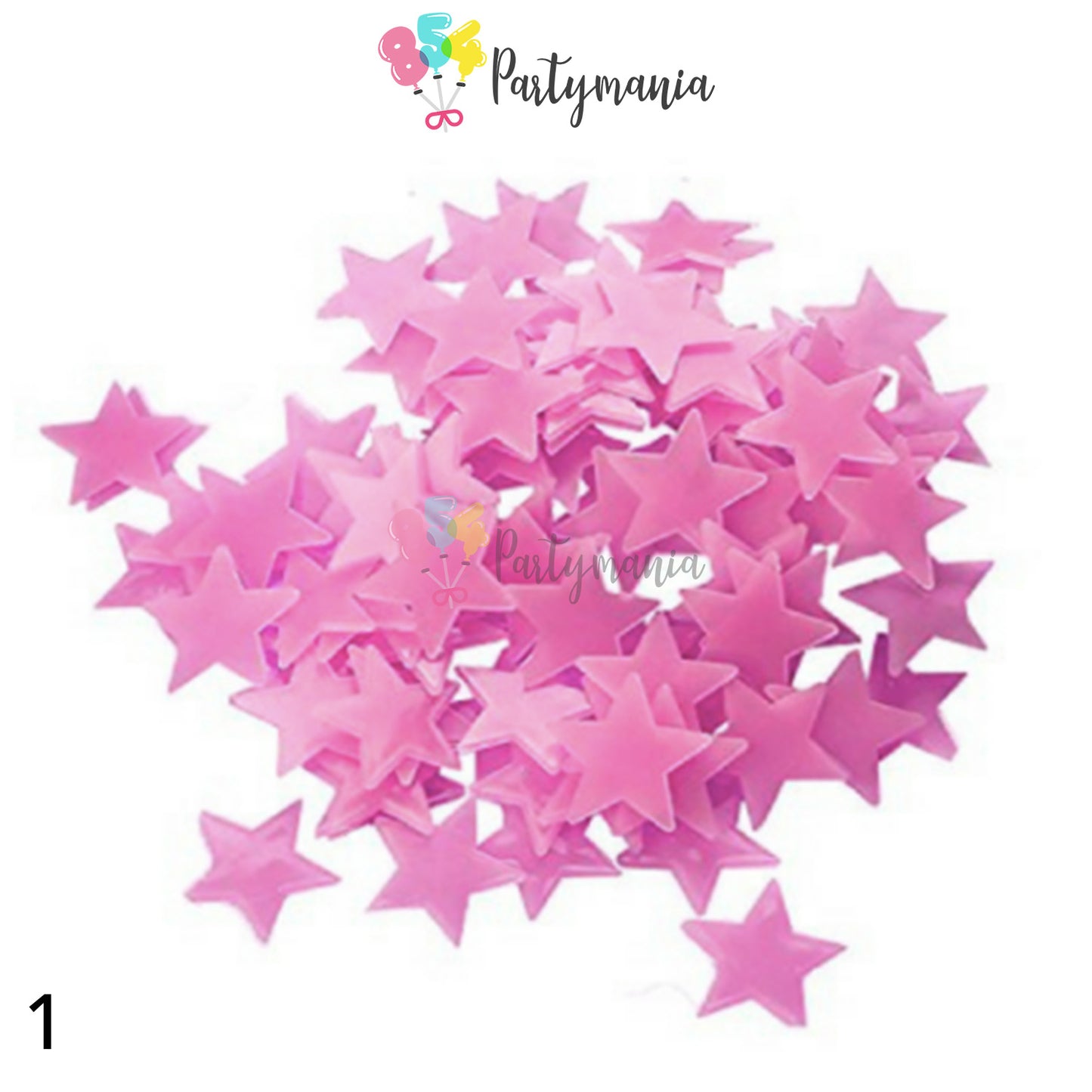 Toy Stars Glow in the dark wall decor