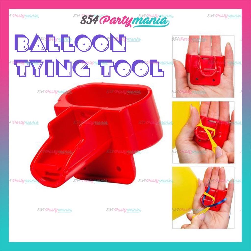Random Plastic Balloon Tie Tool Easy Balloon Knotting, Packaging Type: Box,  Model Name/Number: WD0754 at Rs 25/piece in Vasai