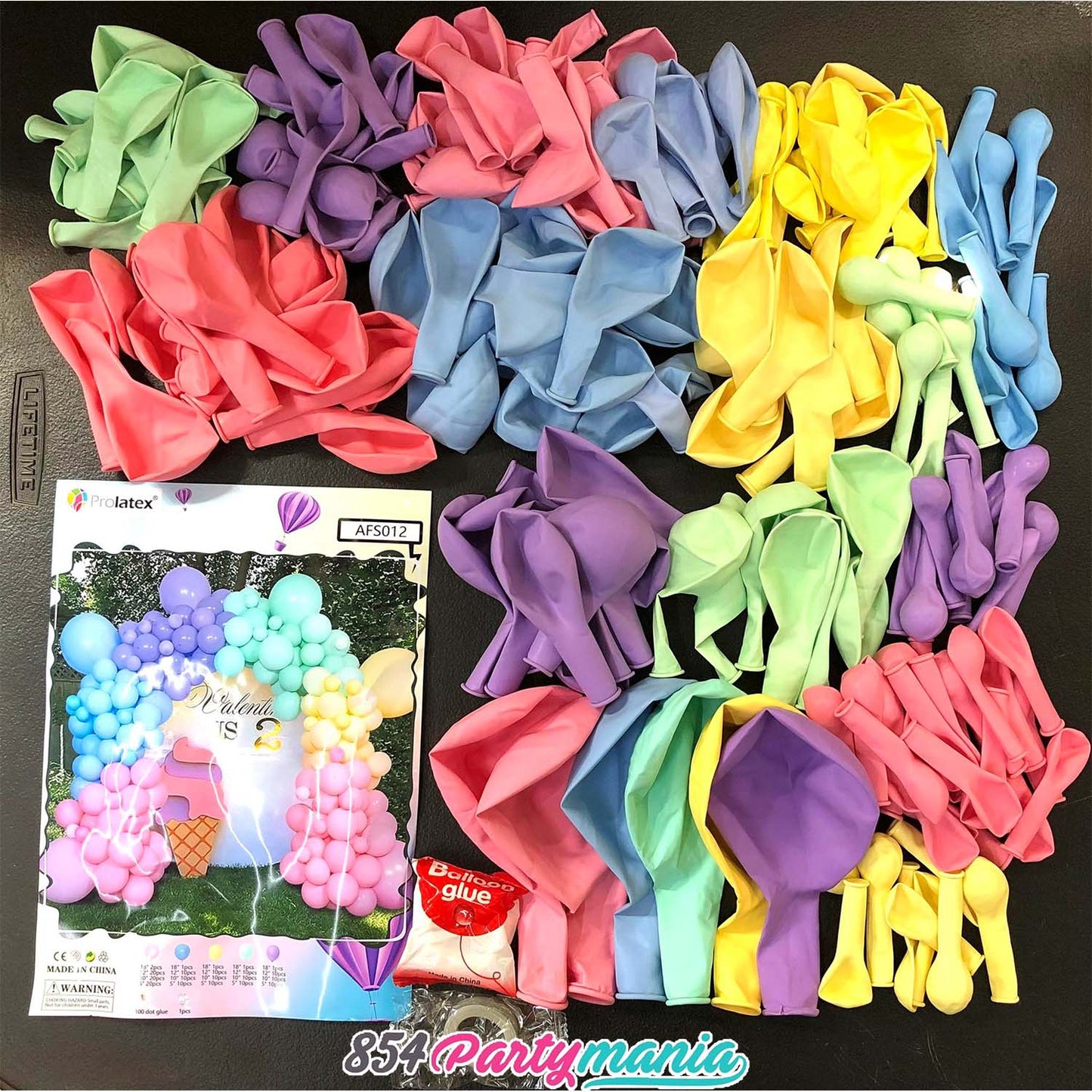 BALLOON GARLAND SET PASTEL AFS012 (sold by10's)