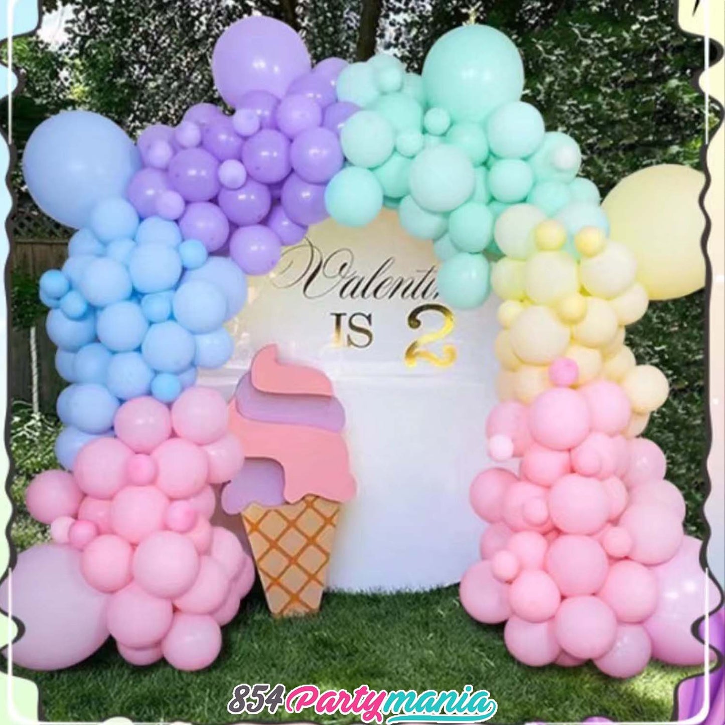 BALLOON GARLAND SET PASTEL AFS012 (sold by10's)