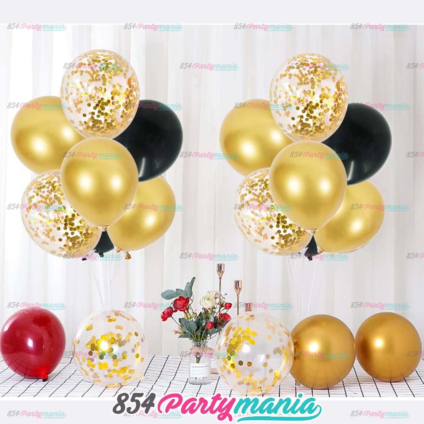 Acrylic 7 in 1 Sticks Table Balloon Stand Set (5 sets min)