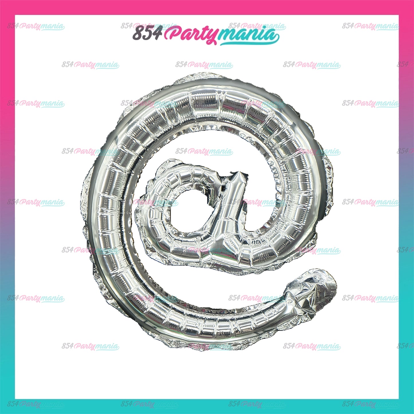 Letter and Number Foil Silver (sold by 10's) Prolatex Brand