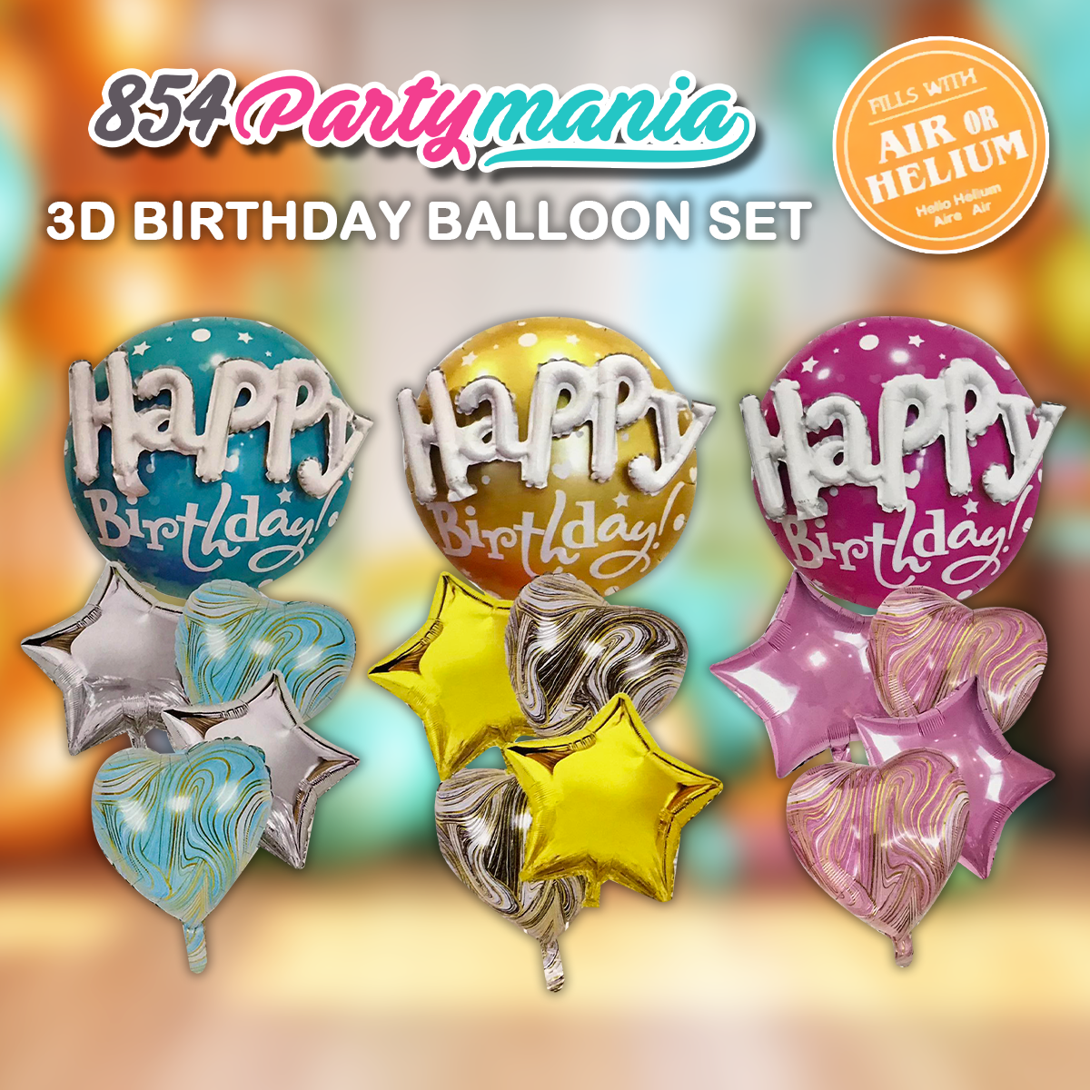 5 IN 1 BALLOON SETS