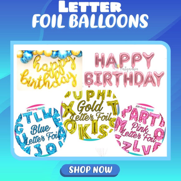 Letter Foil Balloons