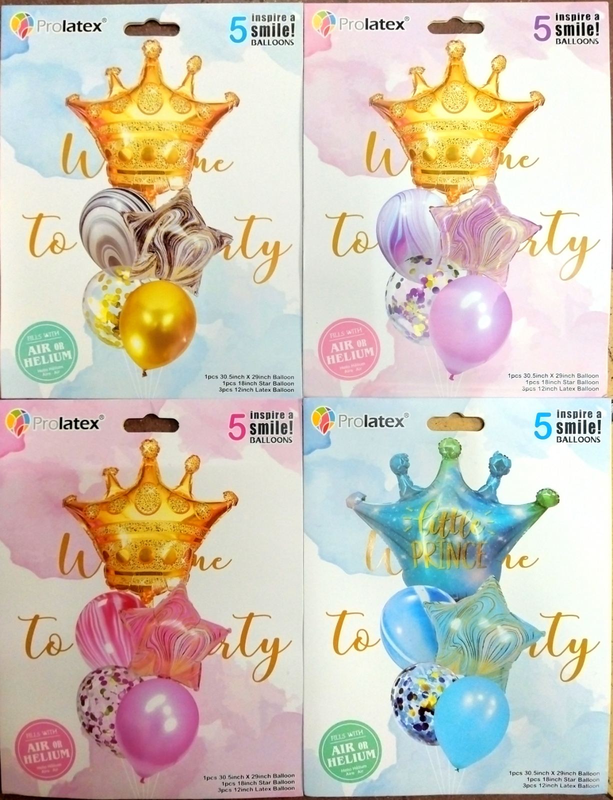 5 IN 1 BALLOON SETS