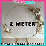 Metal Ring Arch Stand