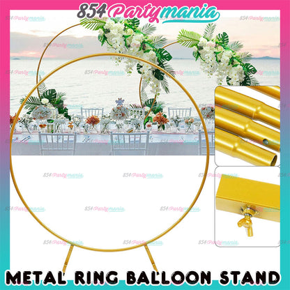 Metal Ring Arch Stand