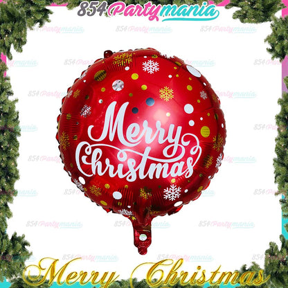 Foil Balloon Christmas 18 inch (sold by 50's)