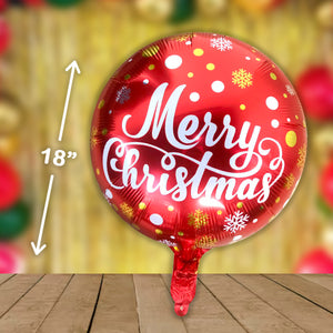 Foil Balloon Christmas 18 inch (sold by 50's)