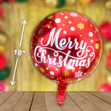 CHRISTMAS LIFE SIZE FOIL BALLOON SHAPED