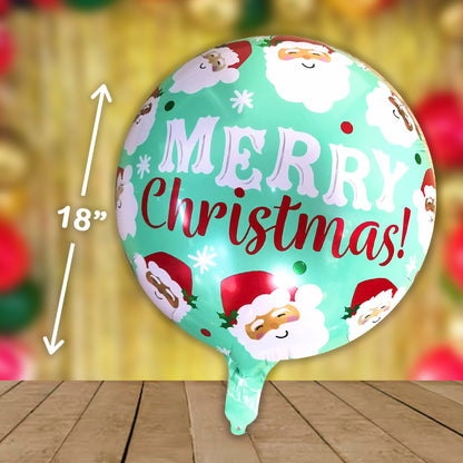 CHRISTMAS LIFE SIZE FOIL BALLOON SHAPED