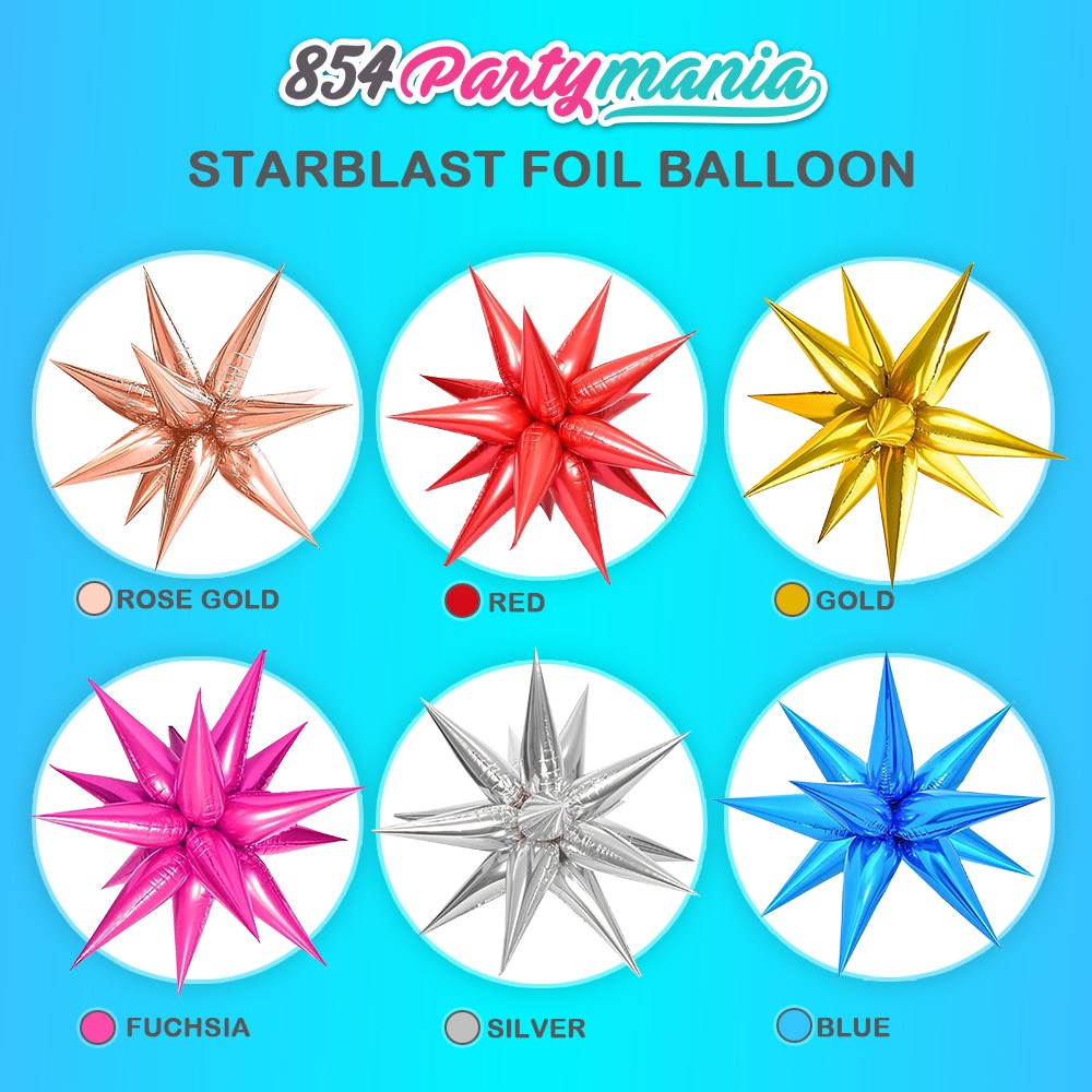 STARBLAST FOIL BALLOON 22"