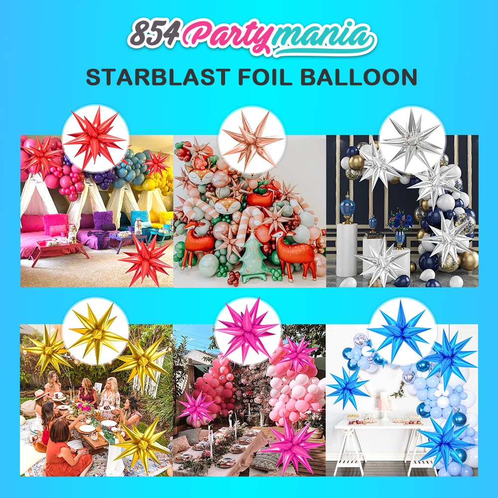 STARBLAST FOIL BALLOON 22"