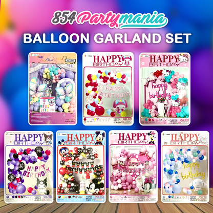 BALLOON GARLAND SETS CHARACTERS