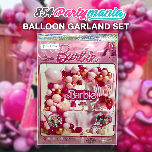 BARBIE BALLOON GARLAND SETS-ABB-001