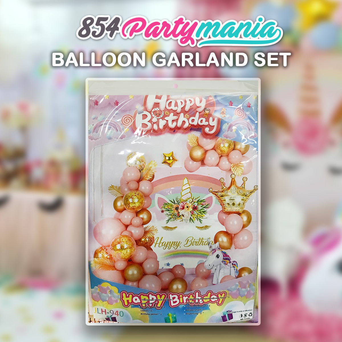 BALLOON GARLAND SETS 2024 CHARACTERS