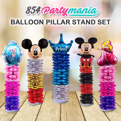 Balloon Pillar Stand Set with Balloons