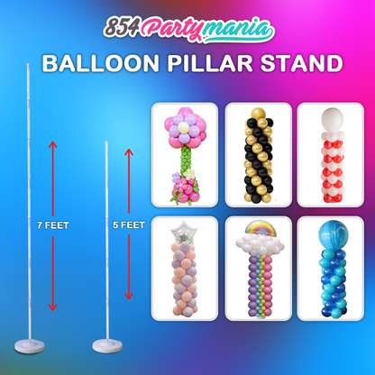 BALLOON PILLAR STAND (sold by 5's)