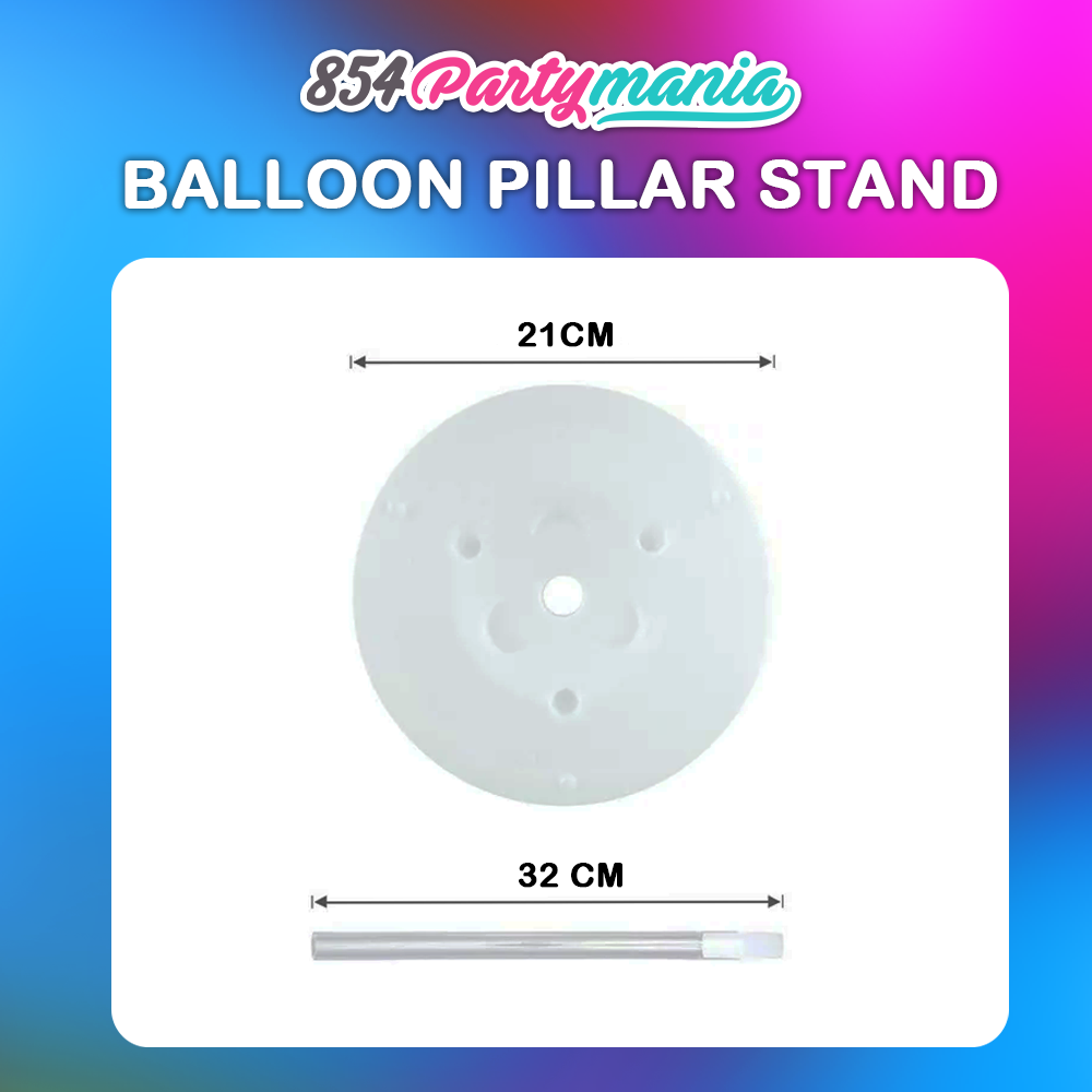 BALLOON PILLAR STAND (sold by 5's)