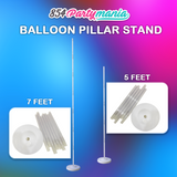BALLOON PILLAR STAND (sold by 5's)