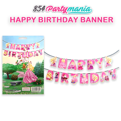 HAPPY BIRTHDAY BANNER BARBIE