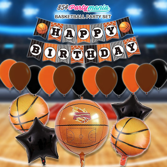 Basketball Party Bundle Set Sports (sold by 10's)