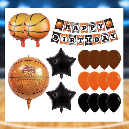 Basketball Party Bundle Set Sports (sold by 10's)