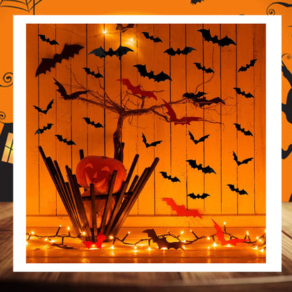 HALLOWEEN BAT DECOR