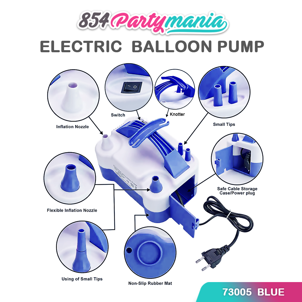 ELECTRIC BALLOON PUMP #73005 WITH KNOTTER (4pcs min)
