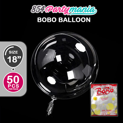 Clear Transparent Bobo Balloons and DIY Stickers