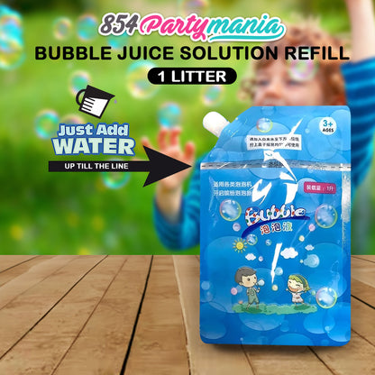 1 LITER BUBBLE JUICE SOLUTIOIN