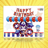 Captain America Party Bundle Set (sold by 10's)