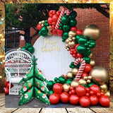 CHRISTMAS TREE GIANT FOIL BALLOON STAND ALONE