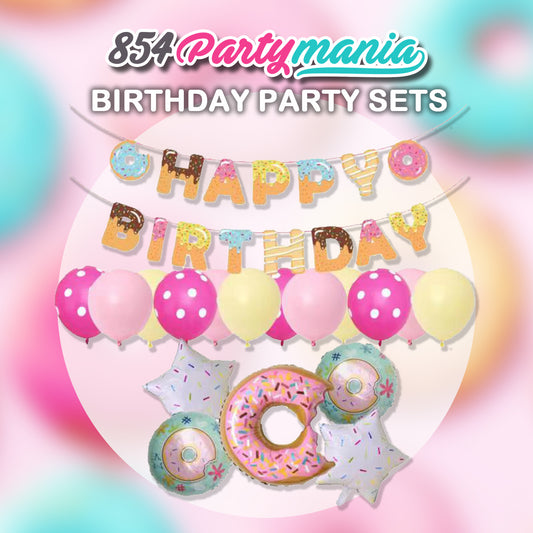 DONUT COMPLETE BIRTHDAY SET