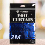 2M FOIL CURTAIN SEQUIN/ SQUARE (sold by 10's)