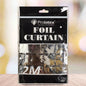 2M FOIL CURTAIN SEQUIN/ SQUARE (sold by 10's)