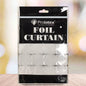 2M FOIL CURTAIN SEQUIN/ SQUARE (sold by 10's)